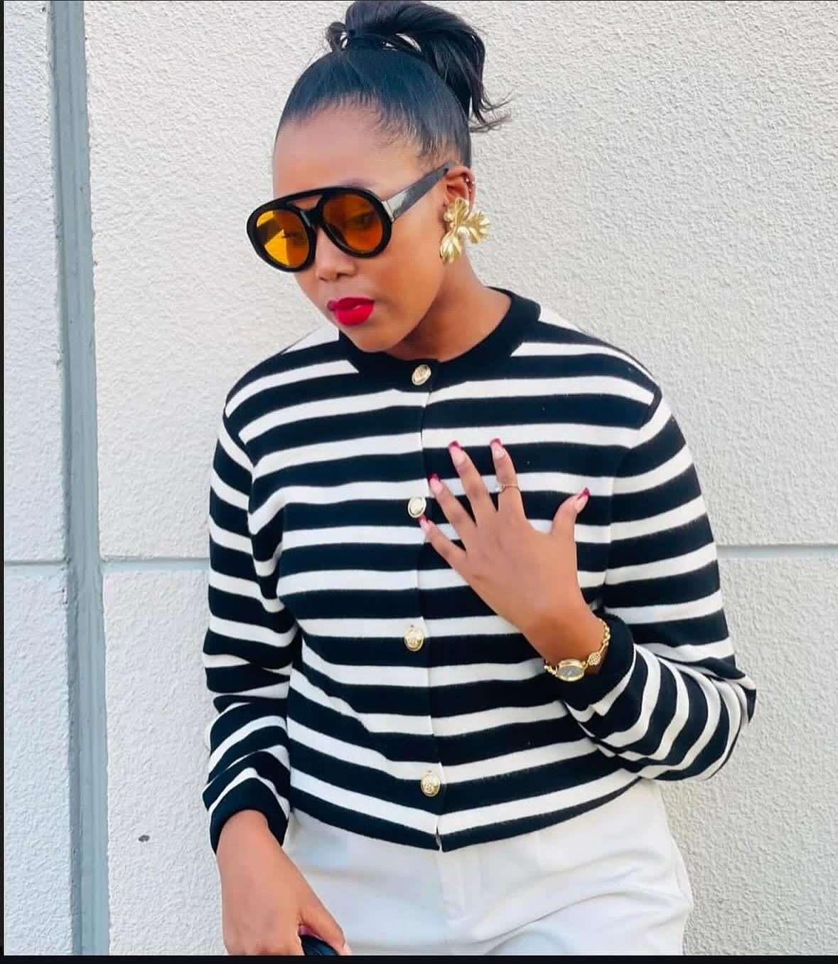 Knitted sweater top