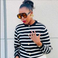 Knitted sweater top
