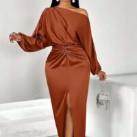 Heavy silk fancy dress