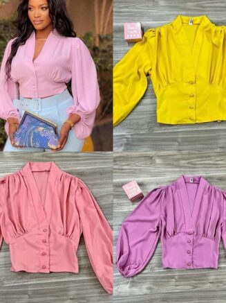 Fancy ladies tops available. ( colors pink, green, peach and white.)